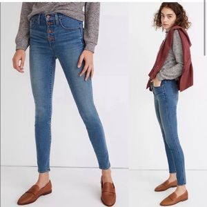 Madewell 10’ High Rise Skinny Jeans 26